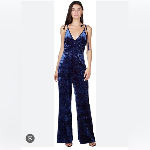 Adelyn Rae Pants - NWT ADELYN RAE REGINA. ELVET JUMPSUIT